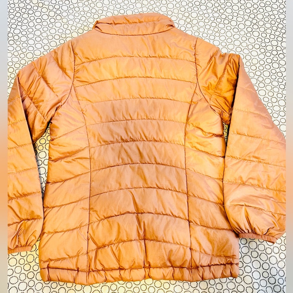 Girl size S (7-8) Patagonia Peach Quilted Jacket - Picture 3 of 7